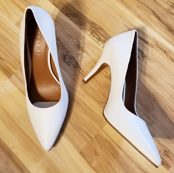 Coach Shoes - Coach size 9.5 high heels ( 3.5")